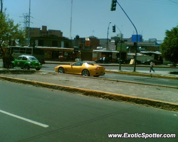 Ferrari 575M spotted in México, Mexico