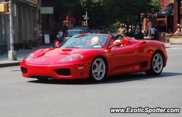 Ferrari 360 Modena spotted in New york, New York