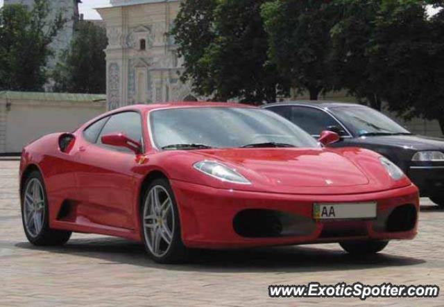 Ferrari F430 spotted in Kiev, Ukraine