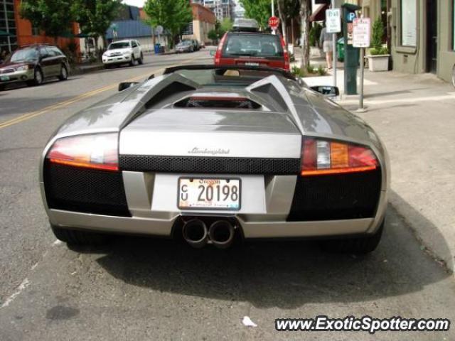 Lamborghini Murcielago spotted in PORTLAND, Oregon