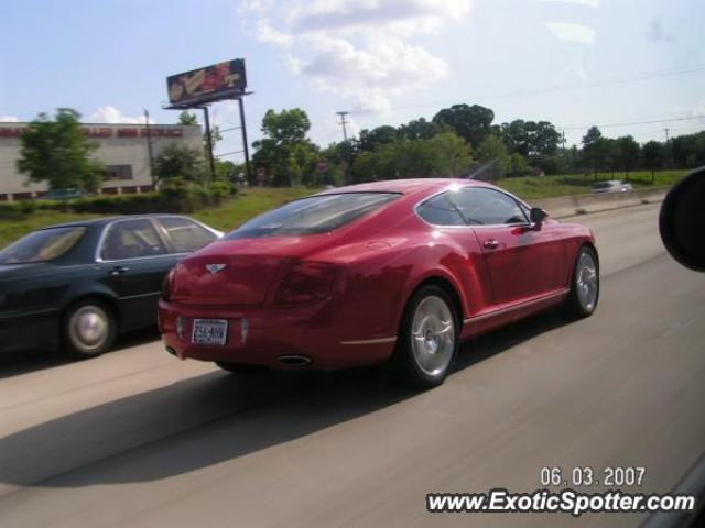 Bentley Continental spotted in Houston, Texas