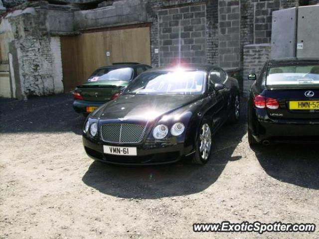 Bentley Continental spotted in Isle of Man, United Kingdom