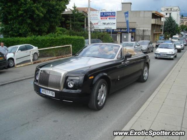 Rolls Royce Phantom spotted in Gap, France