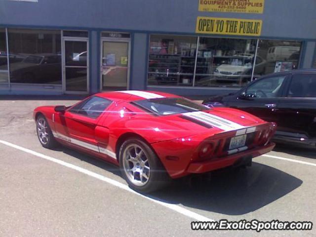 Ford GT spotted in Everett, Washington