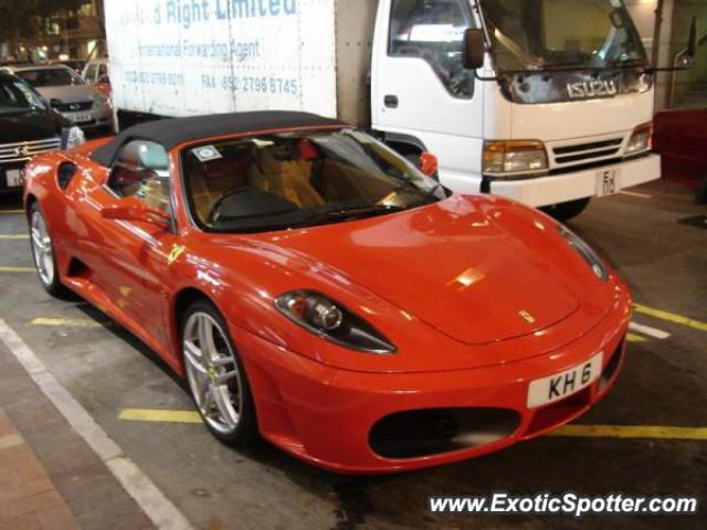 Ferrari F430 spotted in HONG KONG, China