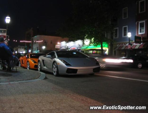 Lamborghini Gallardo spotted in Providence, Rhode Island