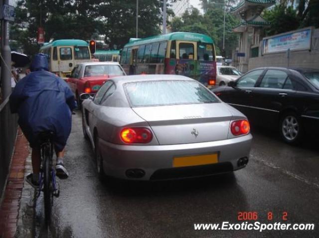 Ferrari 456 spotted in Hong Kong, China