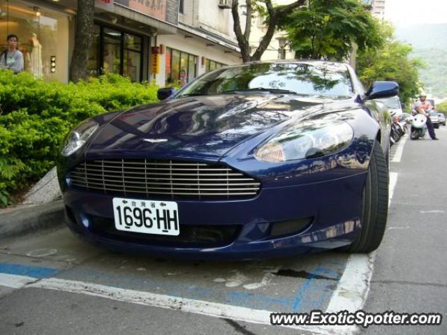 Aston Martin DB9 spotted in Taipei, Taiwan