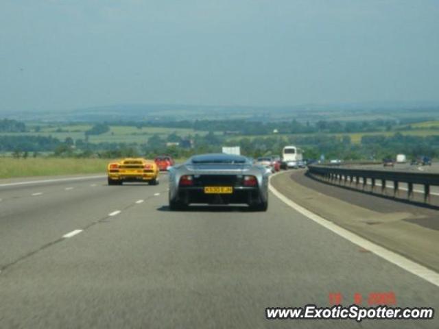 Jaguar XJ220 spotted in Hampshire, United Kingdom