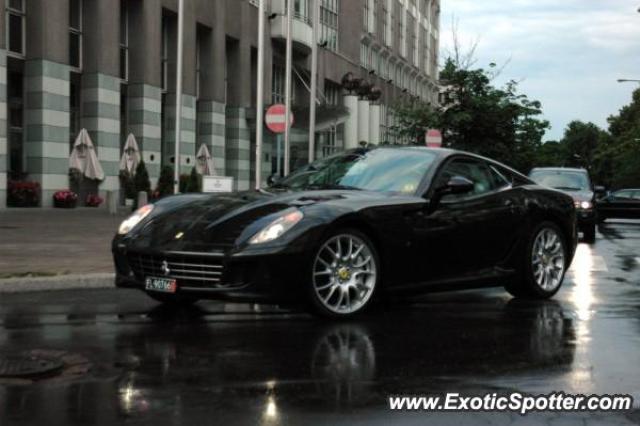 Ferrari 599GTB spotted in Warsaw, Poland