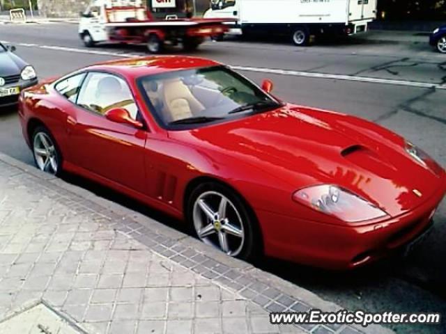 Ferrari 575M spotted in Leiria, Portugal