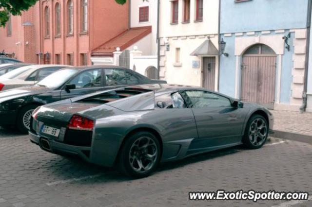 Lamborghini Murcielago spotted in Riga, Latvia
