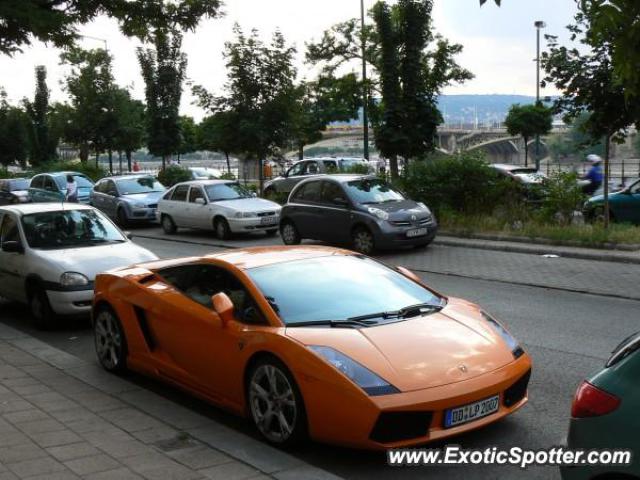 Lamborghini Gallardo spotted in Budapest, Hungary