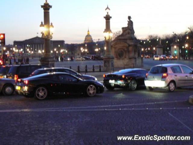Ferrari F430 spotted in Paris, France