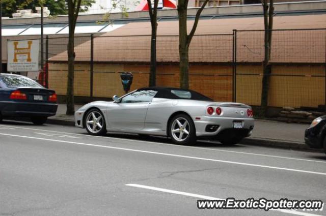 Ferrari 360 Modena spotted in Vancouver, Canada