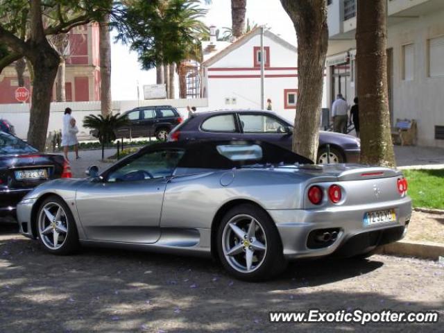 Ferrari 360 Modena spotted in Armação de Pêra, Portugal