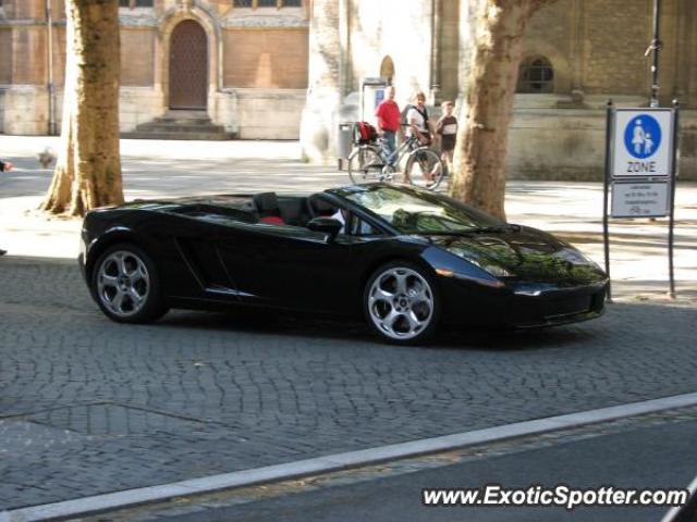 Lamborghini Gallardo spotted in Braunschweig, Germany