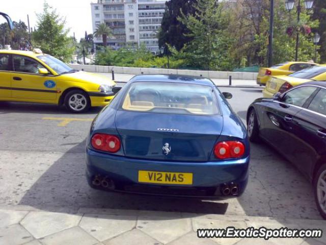 Ferrari 456 spotted in Athens, Greece