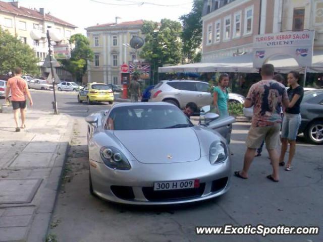 Porsche Carrera GT spotted in Varna, Bulgaria