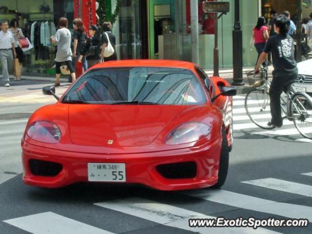 Ferrari 360 Modena spotted in Tokyo, Japan