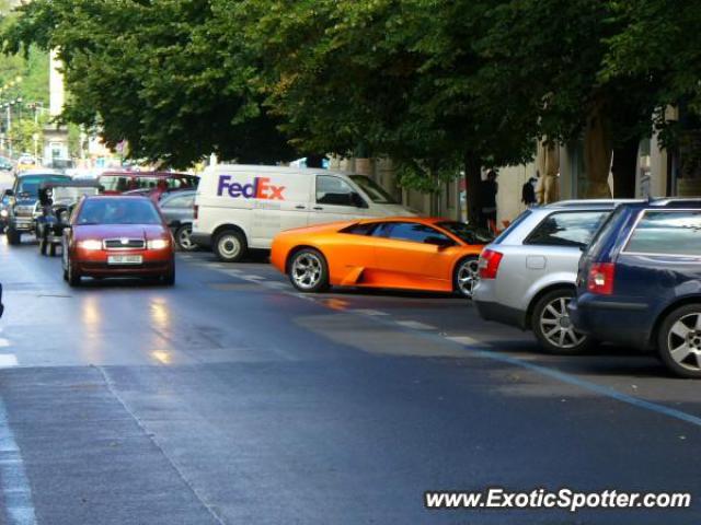 Lamborghini Murcielago spotted in Prag, Czech Republic