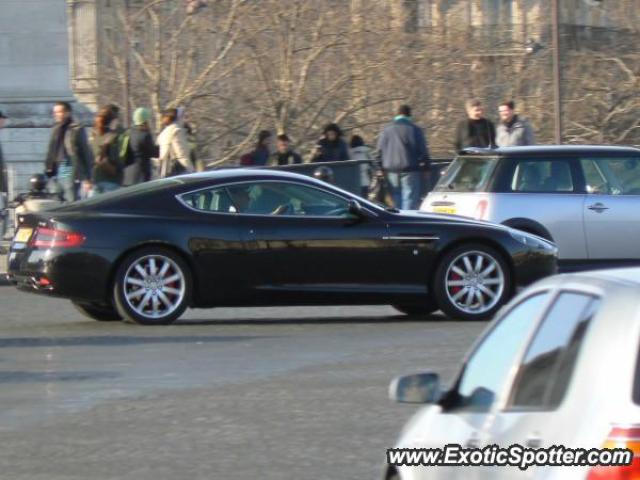 Aston Martin DB9 spotted in Paris, France