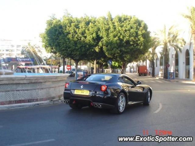 Ferrari 599GTB spotted in Puerto banus, Spain
