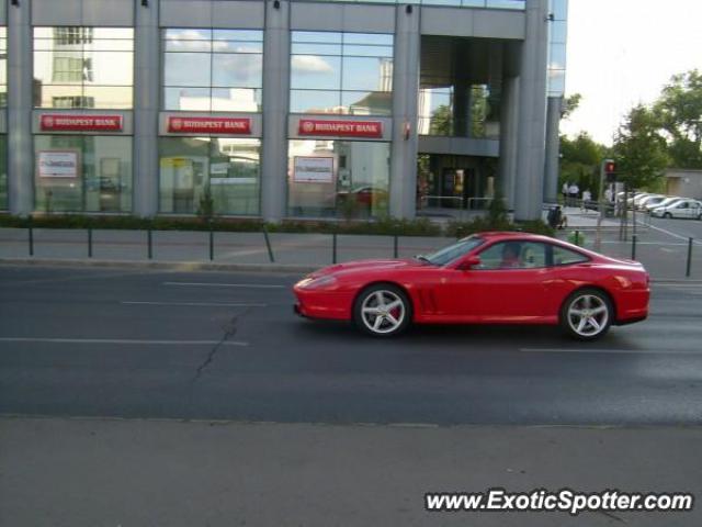 Ferrari 575M spotted in Budapest, Hungary