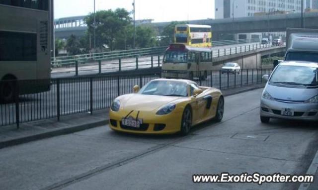 Porsche Carrera GT spotted in Hong Kong, China