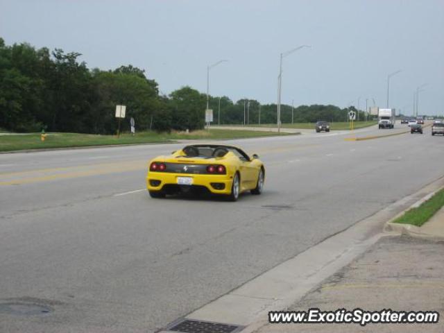 Ferrari 360 Modena spotted in Hinsdale, Illinois