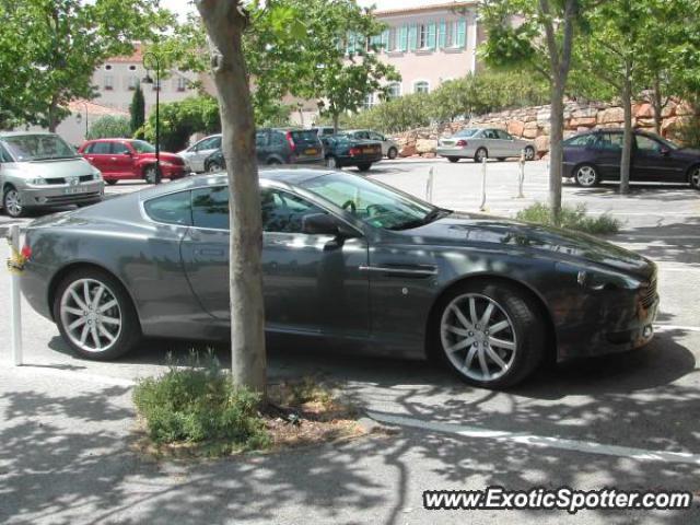 Aston Martin DB9 spotted in Marseille, France