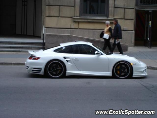 Porsche 911 Turbo spotted in Montreal, Canada