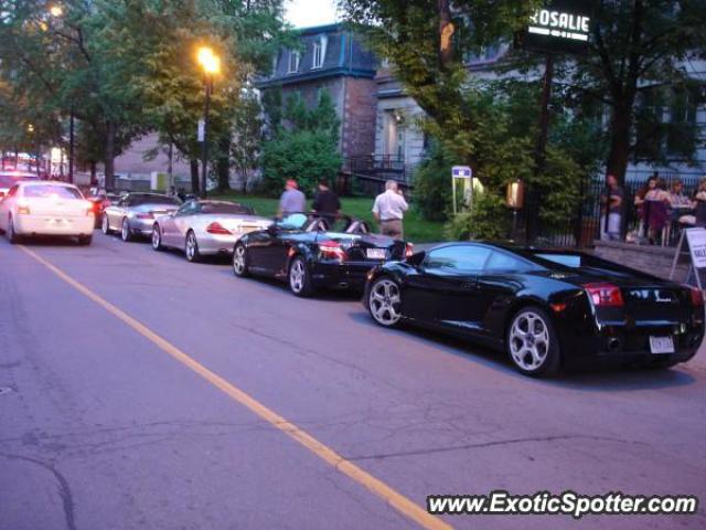 Lamborghini Gallardo spotted in Montreal, Canada