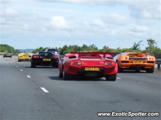 Lamborghini Countach spotted in Oxford, United Kingdom