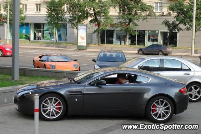 Aston Martin Vantage spotted in Moscow, Russia