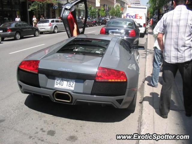 Lamborghini Murcielago spotted in Montréal, Canada