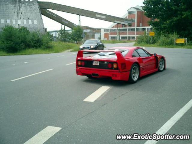 Ferrari F40 spotted in Hamburg, Germany