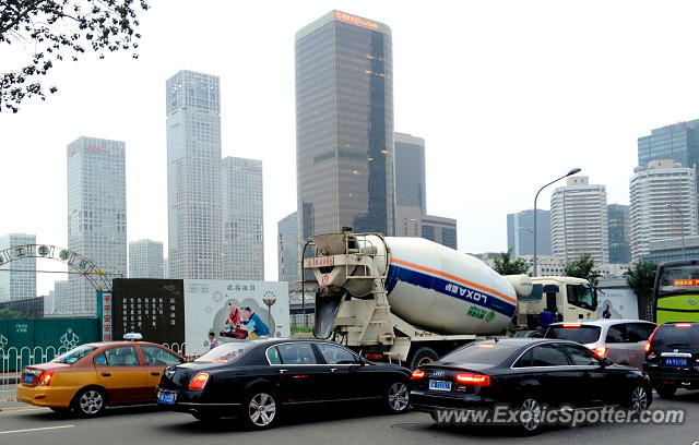 Bentley Continental spotted in Beijing, China