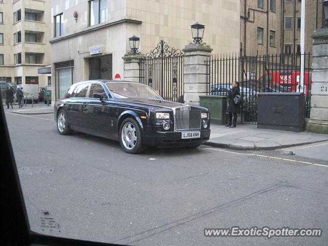 Rolls Royce Phantom spotted in London, United Kingdom