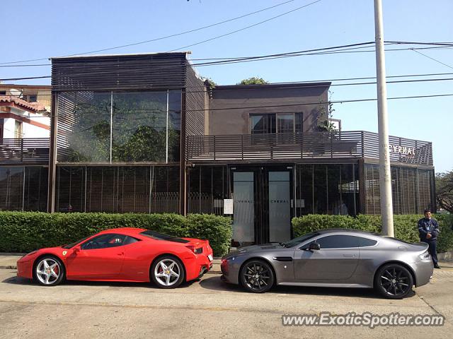 Ferrari 458 Italia spotted in Lima, Peru