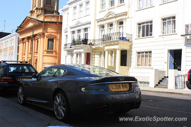 Aston Martin DBS spotted in London, United Kingdom