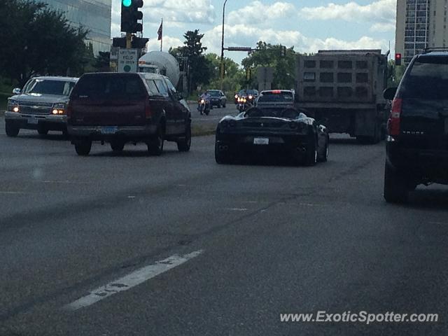 Ferrari F430 spotted in Minneapolis, Minnesota