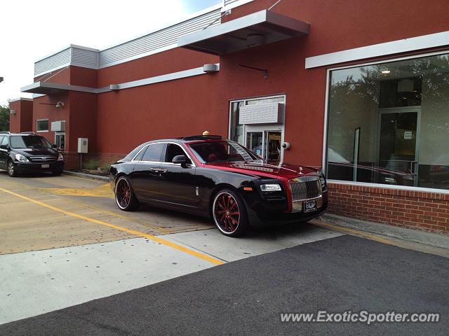 Rolls Royce Ghost spotted in Leesburg, Virginia