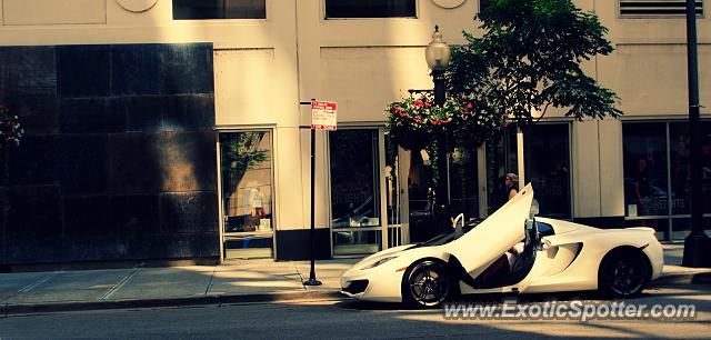 Mclaren MP4-12C spotted in Chicago, Illinois