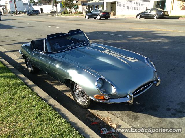 Jaguar E-Type spotted in Studio city, California