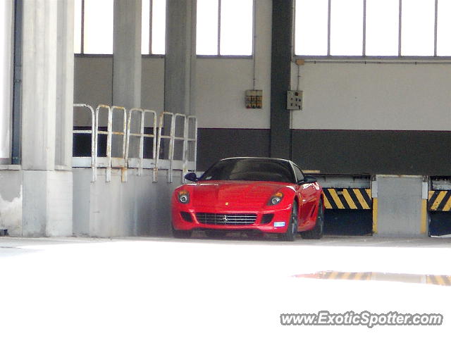 Ferrari 599GTB spotted in Caltanissetta, Italy