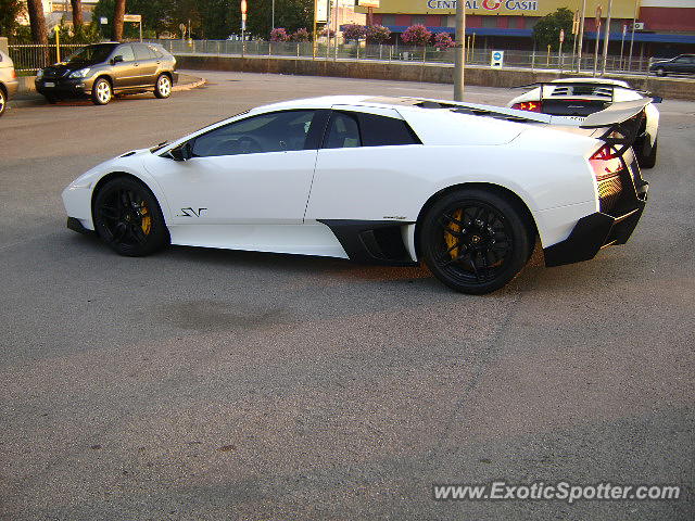Lamborghini Murcielago spotted in Padova, Italy