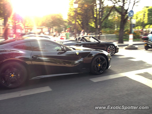 Ferrari F12 spotted in Paris, France