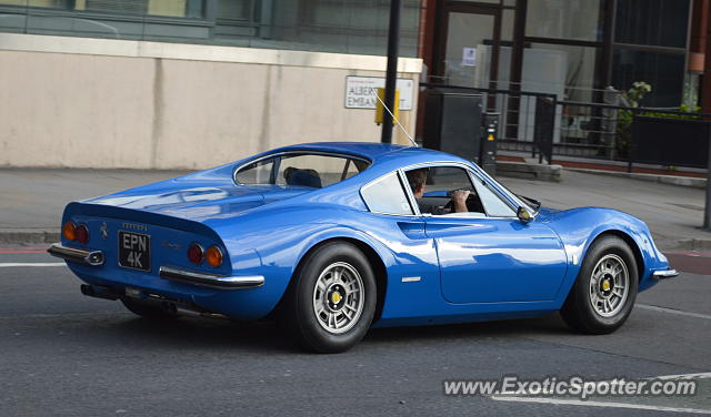 Ferrari 246 Dino spotted in London, United Kingdom