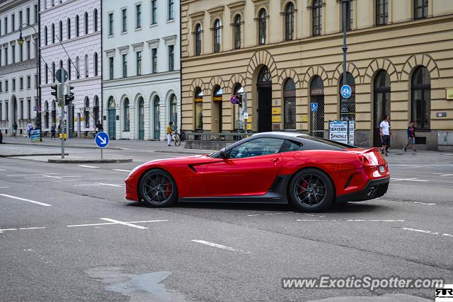 Ferrari 599GTO spotted in Munich, Germany